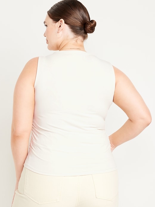 Image number 8 showing, Sleeveless Double-Layer Top