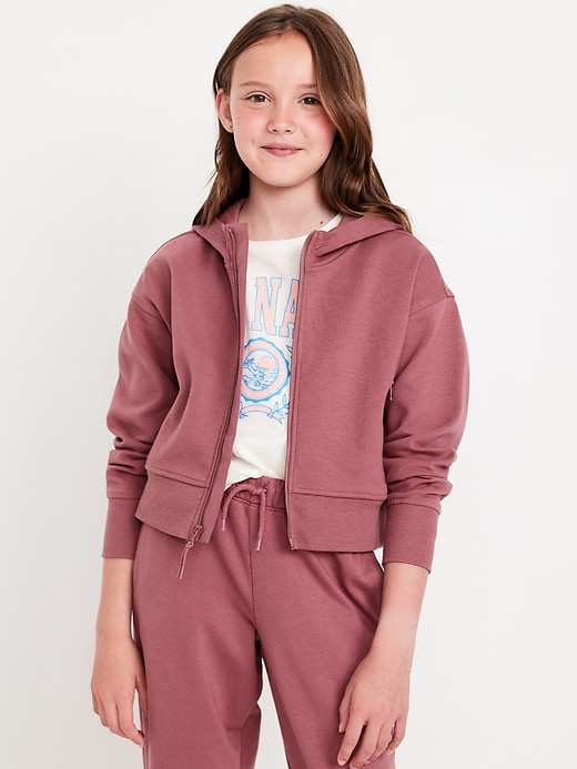 View large product image 1 of 4. Dynamic Fleece Zip-Front Performance Hoodie for Girls