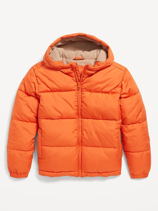 View large product image 2 of 3. Water-Resistant Quilted Puffer Jacket for Boys