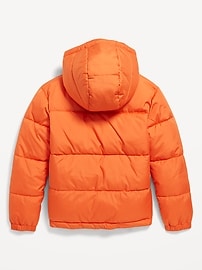 View large product image 3 of 3. Water-Resistant Quilted Puffer Jacket for Boys