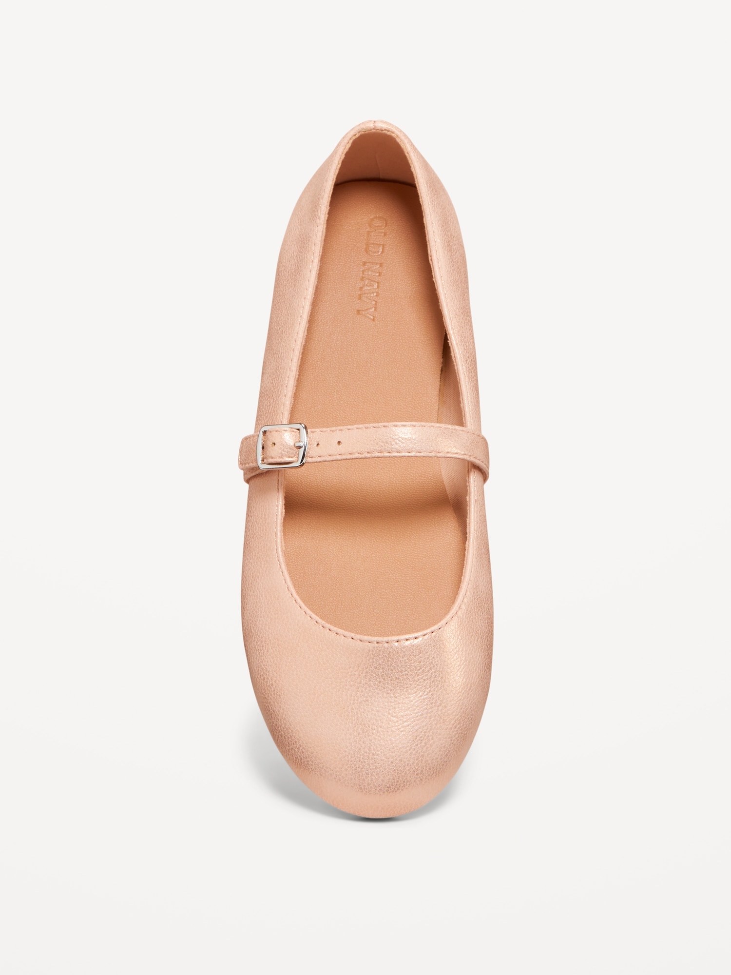 Faux-Leather Ballet Flats for Girls