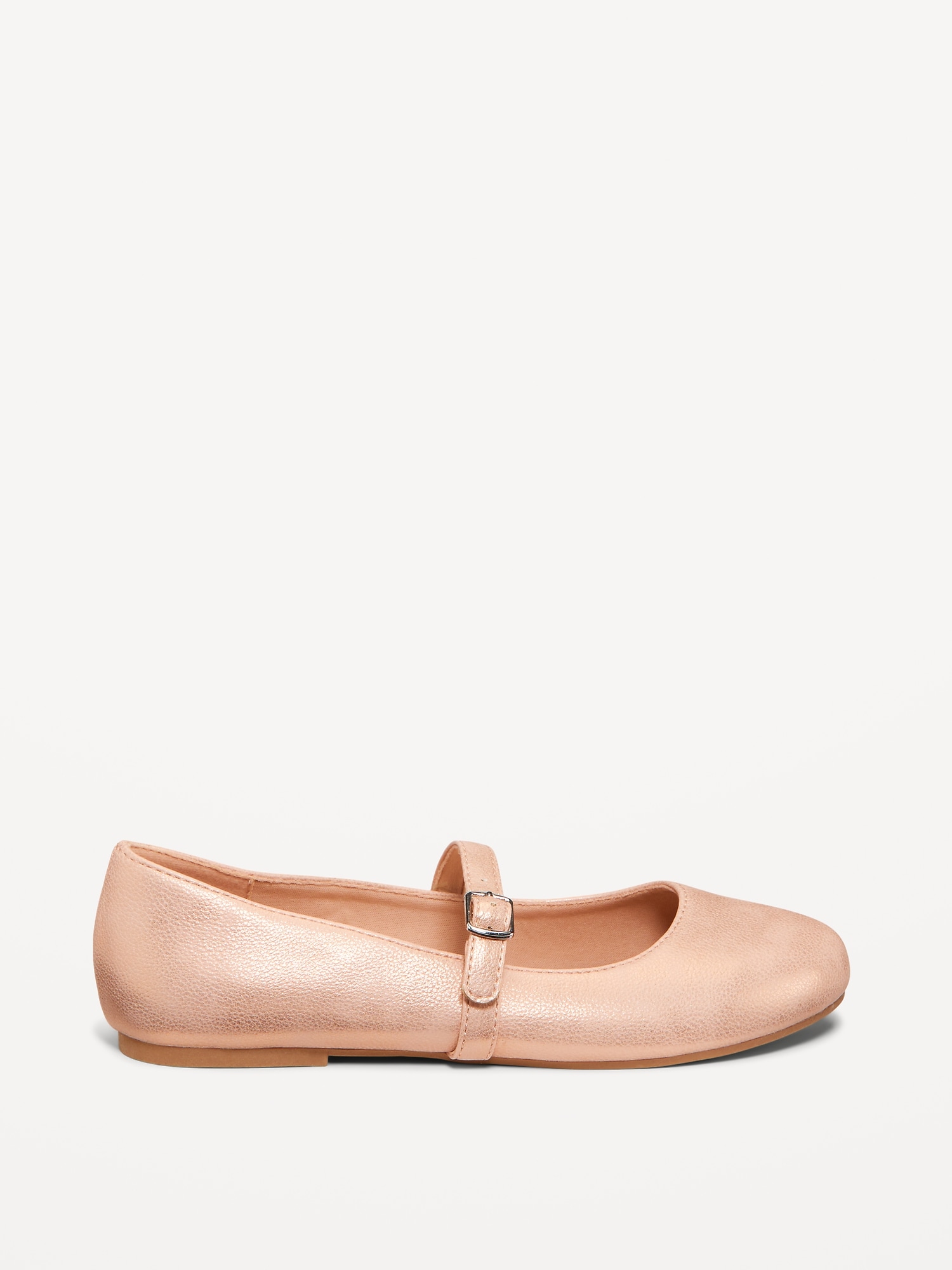 Faux-Leather Ballet Flats for Girls