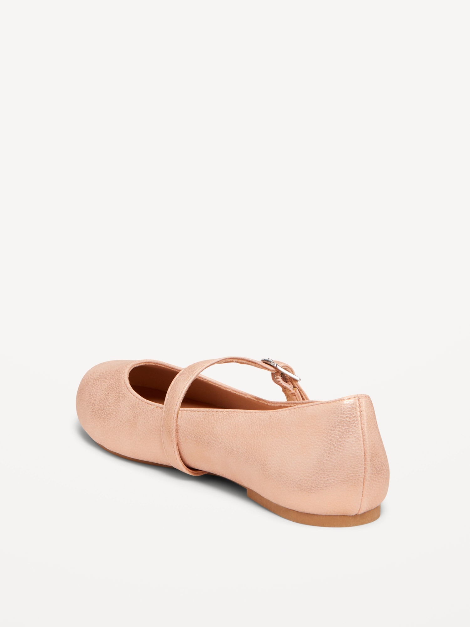 Faux-Leather Ballet Flats for Girls