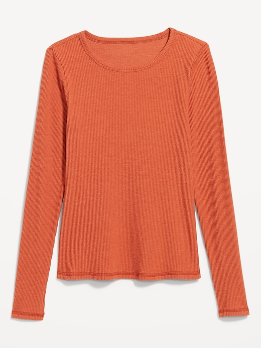 Image number 4 showing, Plush-Knit Long-Sleeve T-Shirt