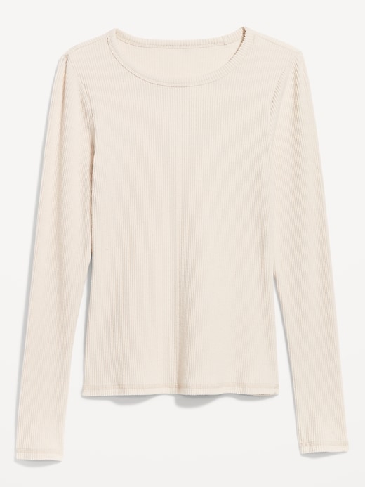 Image number 4 showing, Plush-Knit Long-Sleeve T-Shirt