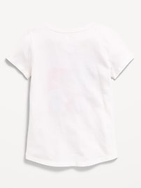 Image number 2 showing, Short-Sleeve Licensed Graphic T-Shirt for Girls