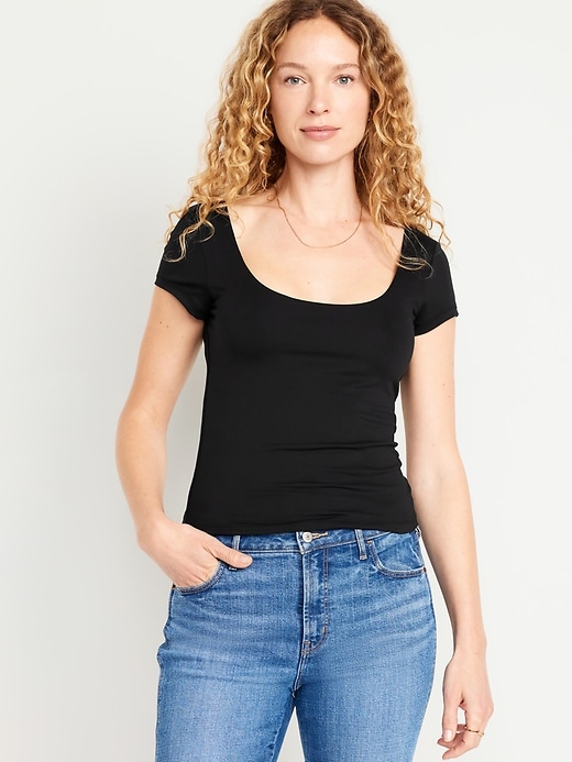 Image number 1 showing, Double-Layer T-Shirt