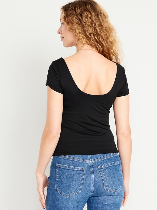 Image number 2 showing, Double-Layer T-Shirt