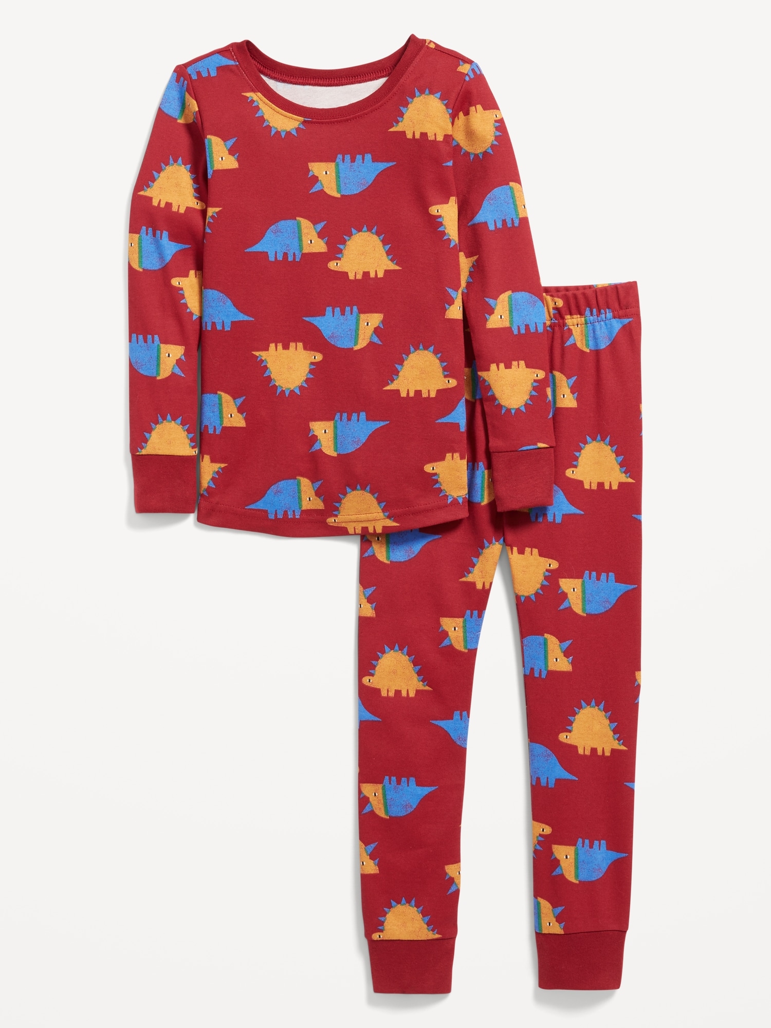 Printed Snug-Fit Pajama Set for Toddler & Baby