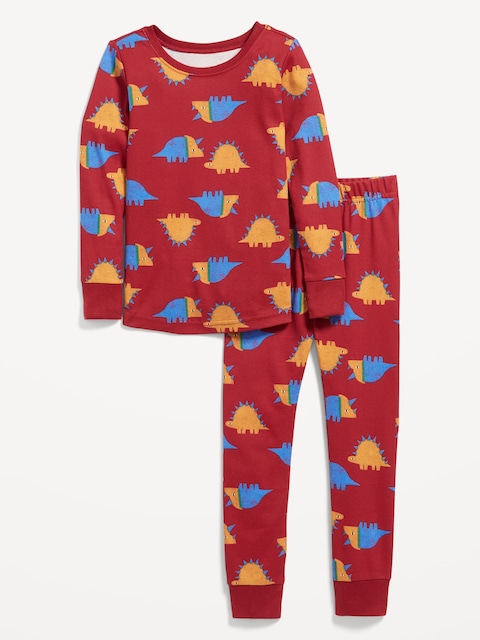 Pyjama ajusté à motif pour tout-petit et bébé