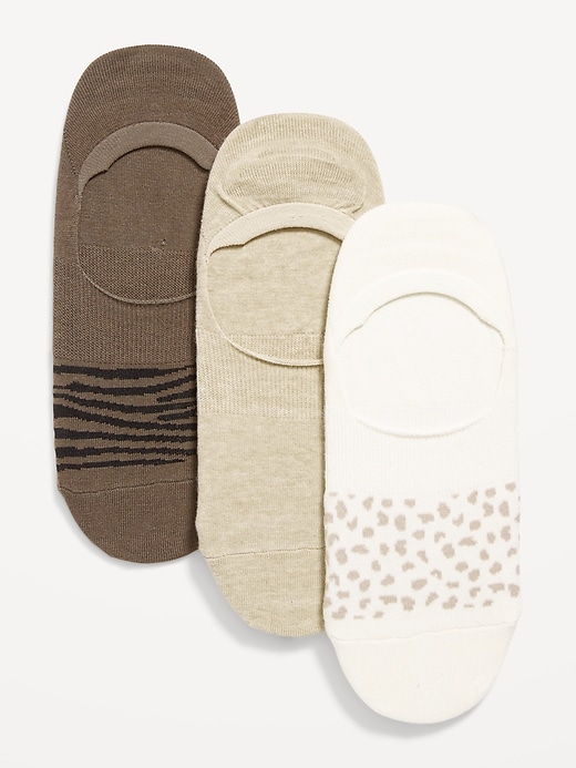 View large product image 1 of 1. No-Show Socks 3-Pack For Women