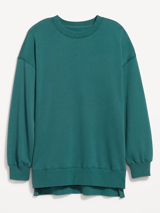 Image number 7 showing, SoComfy Relaxed Tunic Sweatshirt