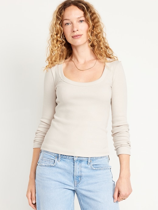 Image number 1 showing, Snug Long-Sleeve T-Shirt