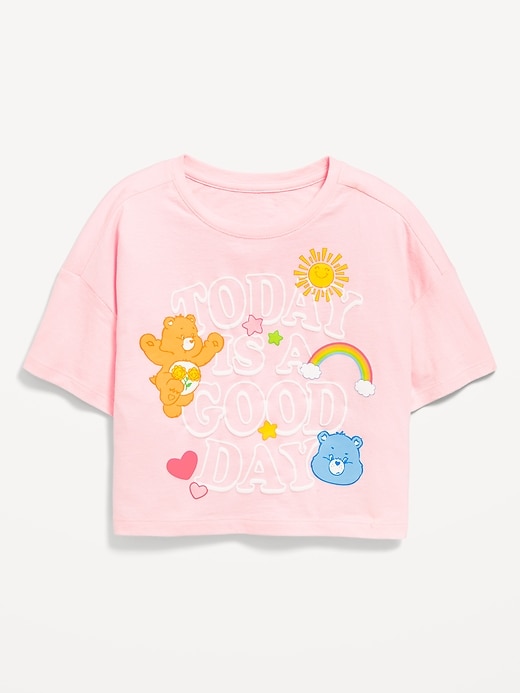 Voir une image plus grande du produit 1 de 1. T-shirt court et ample à imprimé sous licence pour fille