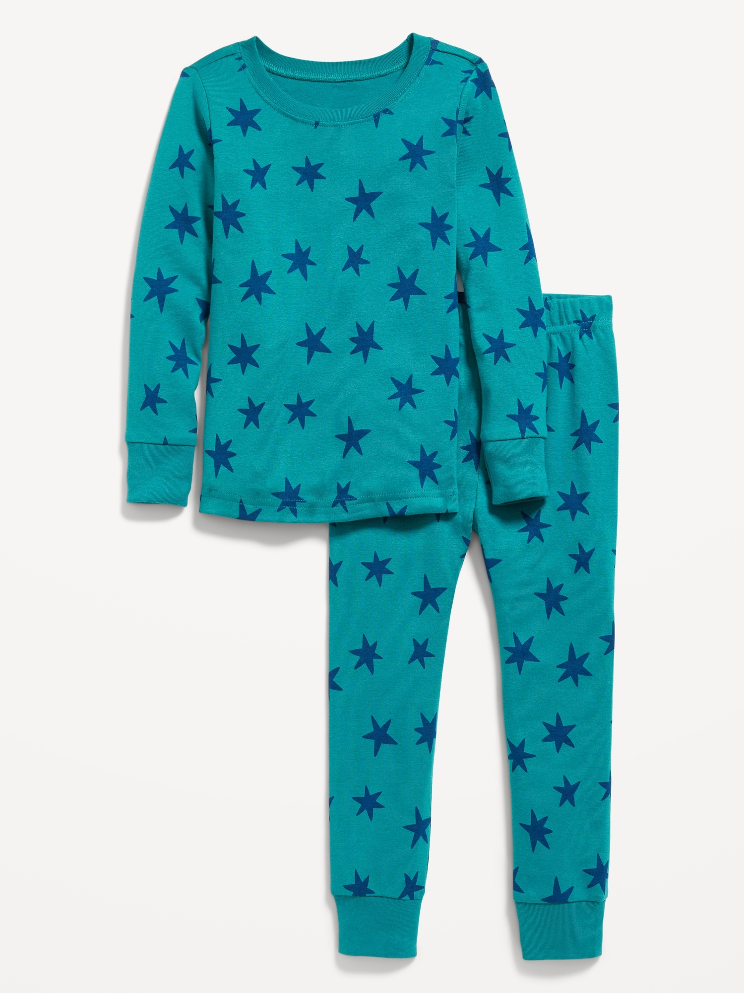 Printed Snug-Fit Pajama Set for Toddler & Baby