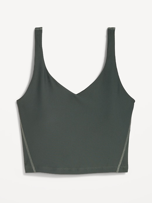 Image number 4 showing, Light Support PowerSoft Rib Longline Sports Bra