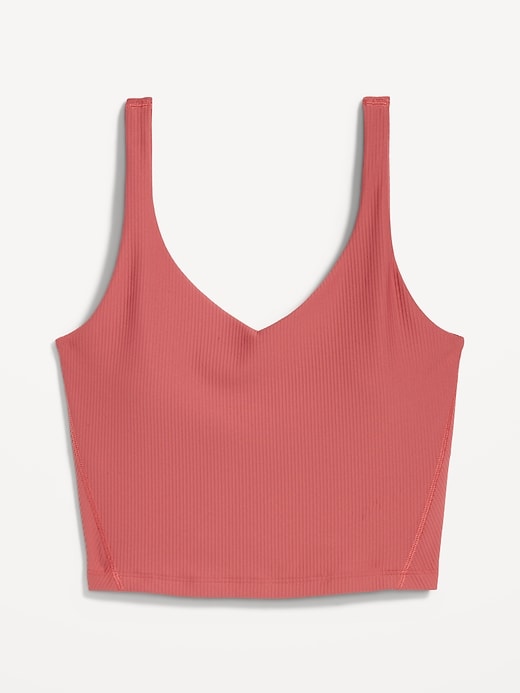 Image number 4 showing, Light Support PowerSoft Rib Longline Sports Bra