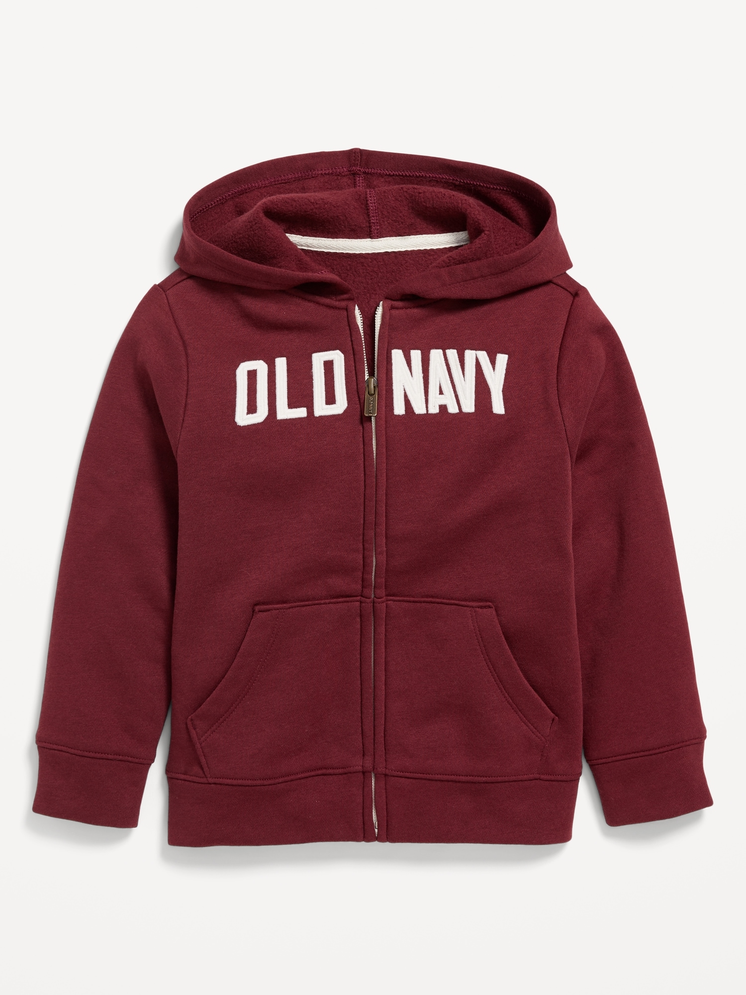 Logo-Graphic Zip-Front Hoodie for Toddler Boys