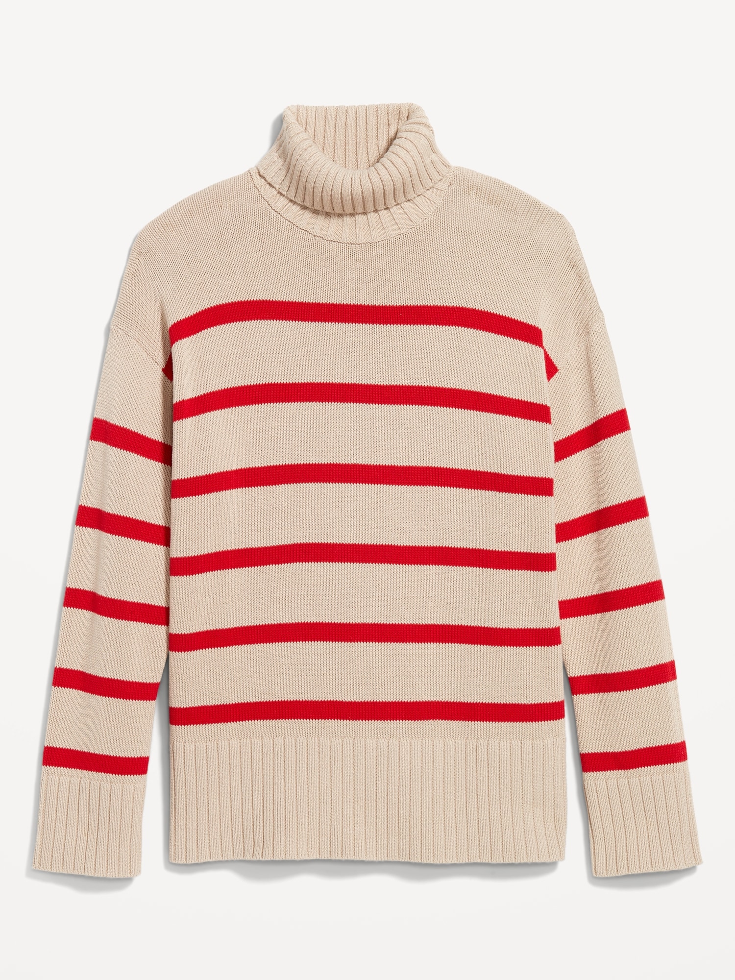 Turtleneck Tunic Sweater