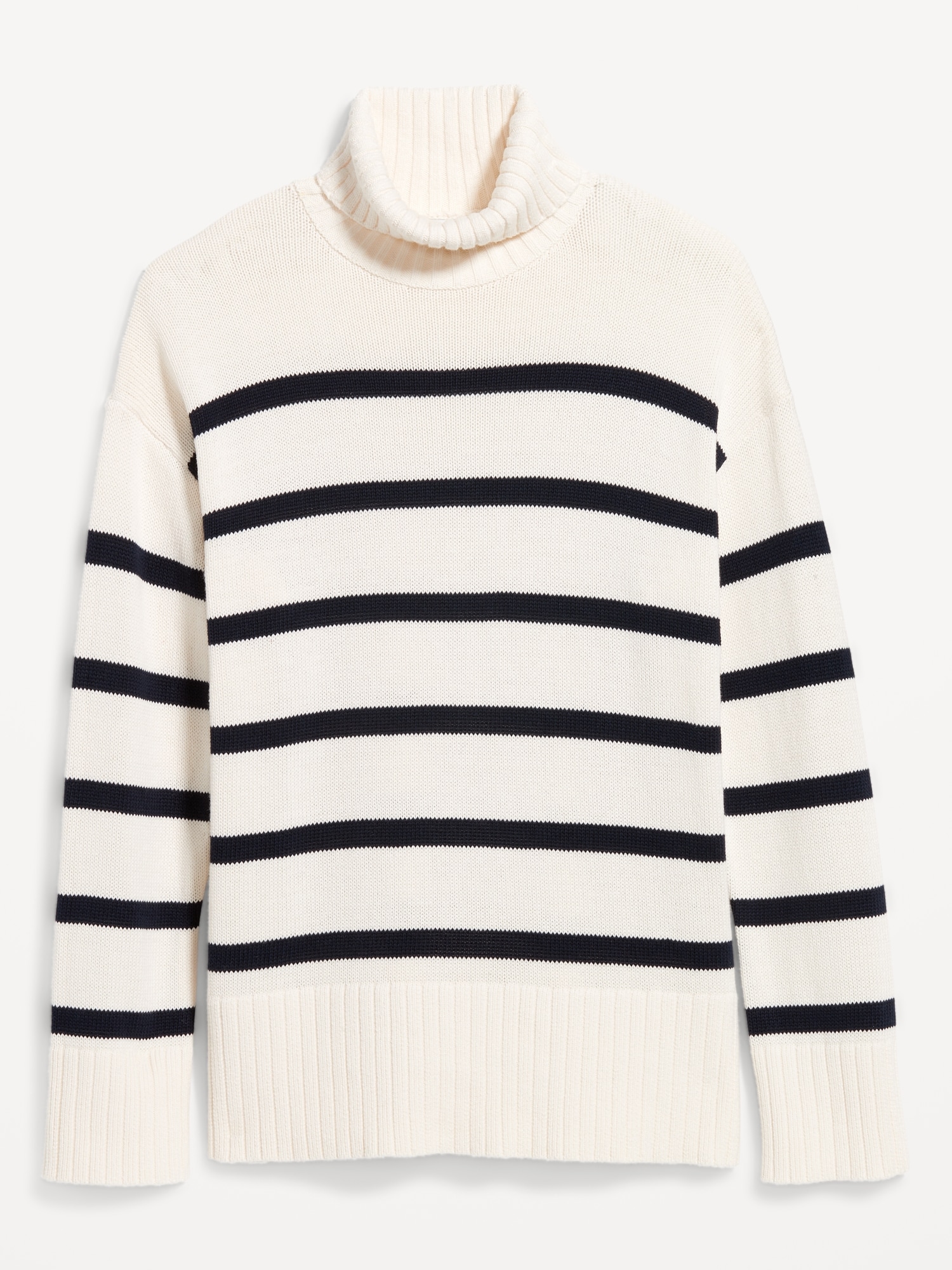 Turtleneck Tunic Sweater