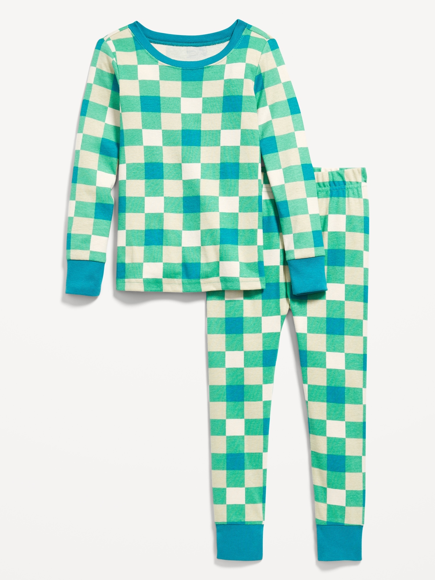 Printed Snug-Fit Pajama Set for Toddler & Baby