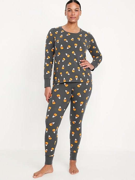 Image number 5 showing, Halloween Print Pajama Set