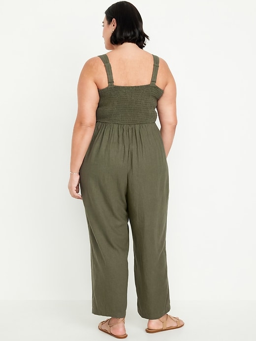 Image number 7 showing, Fit & Flare Cami Jumpsuit