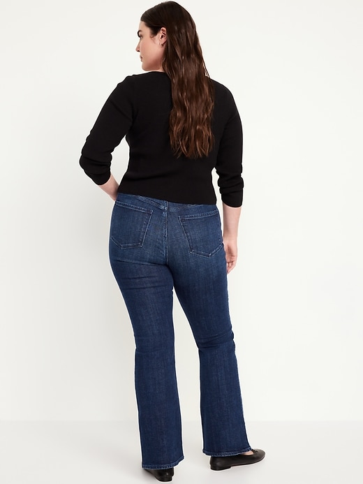 Image number 5 showing, Extra High-Waisted Flare Jeans