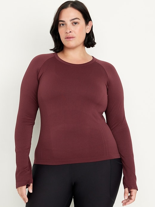 Image number 7 showing, Fitted Seamless Top