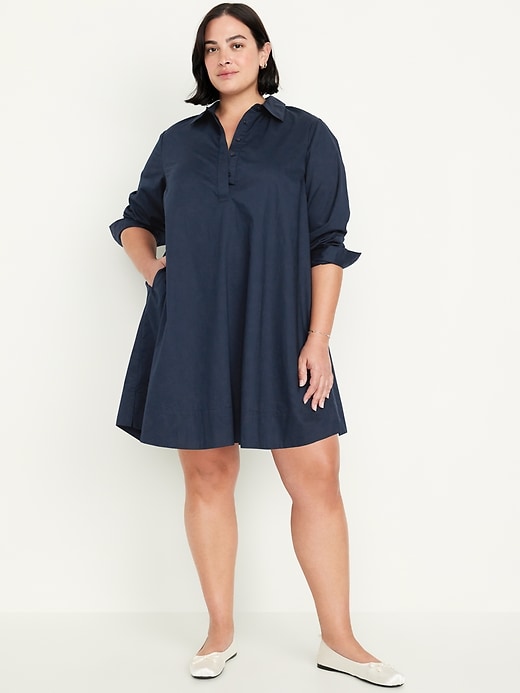 Image number 7 showing, Loose Mini Shirt Dress