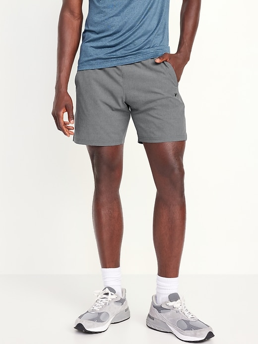 Image number 1 showing, Lined Essential Woven Workout Shorts -- 7-inch inseam