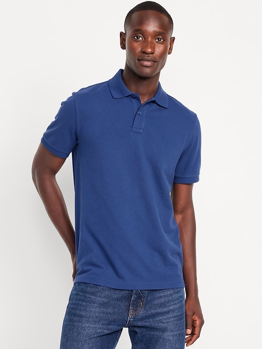 Image number 1 showing, Classic Fit Pique Polo