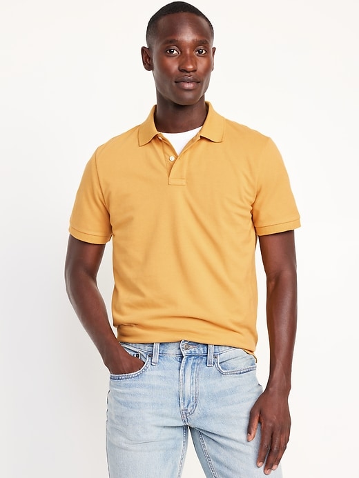 Image number 1 showing, Classic Fit Pique Polo