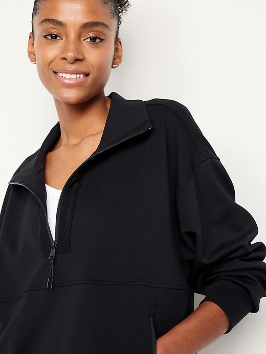 Image number 3 showing, Dynamic Fleece Half-Zip Tunic