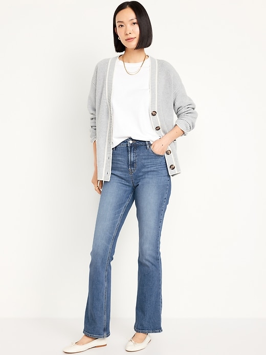 Image number 1 showing, Extra High-Waisted Flare Jeans