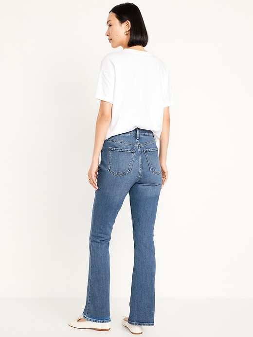 Image number 4 showing, Extra High-Waisted Flare Jeans