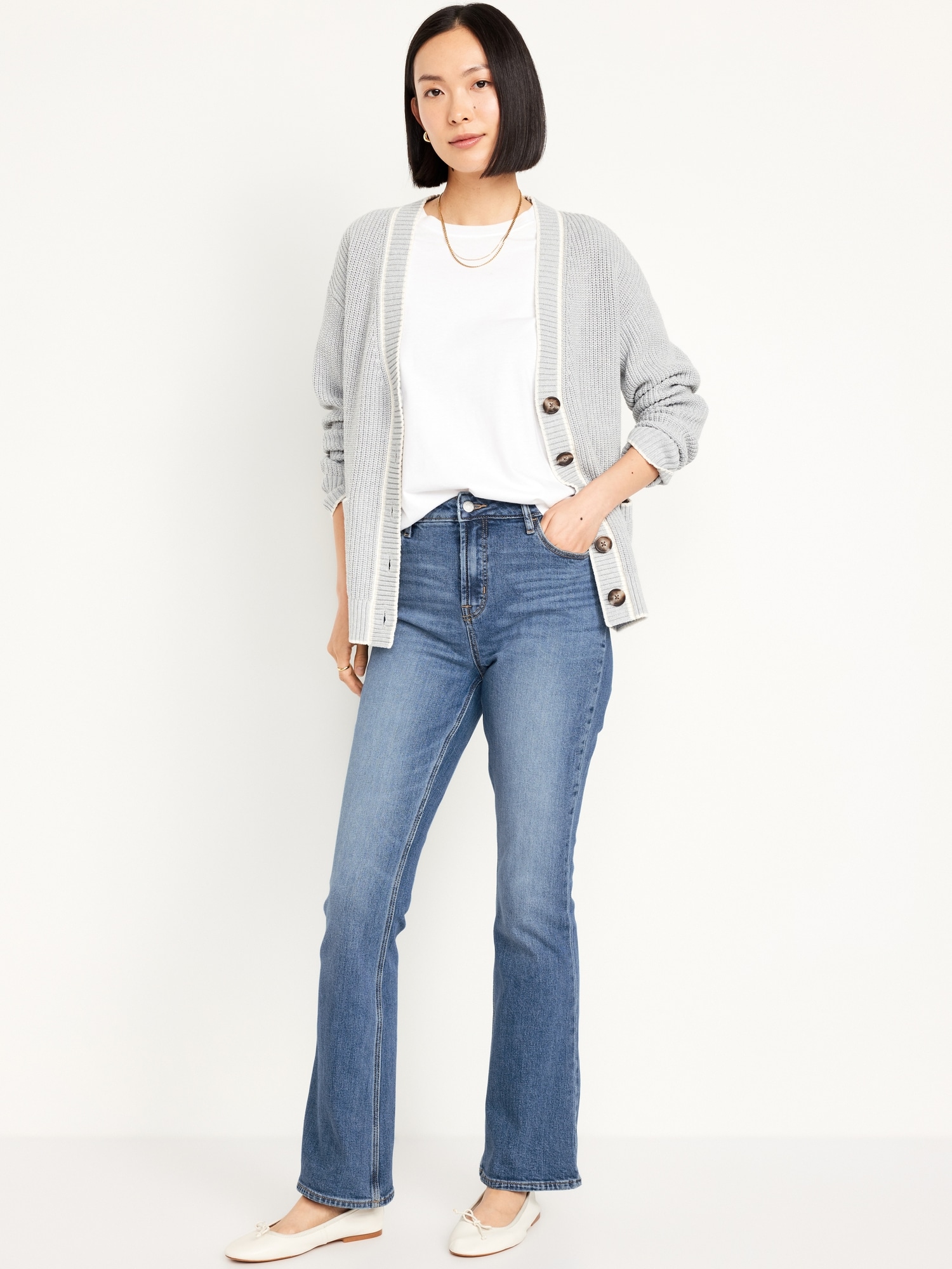 Extra High-Waisted Flare Jeans