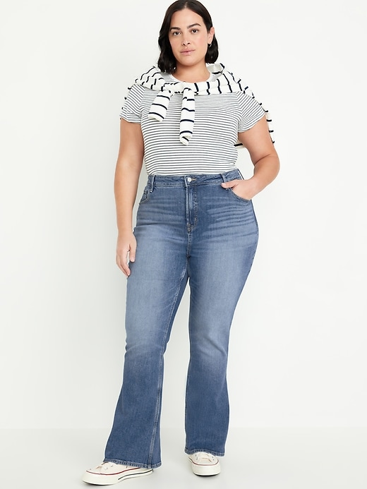 Image number 7 showing, Extra High-Waisted Flare Jeans