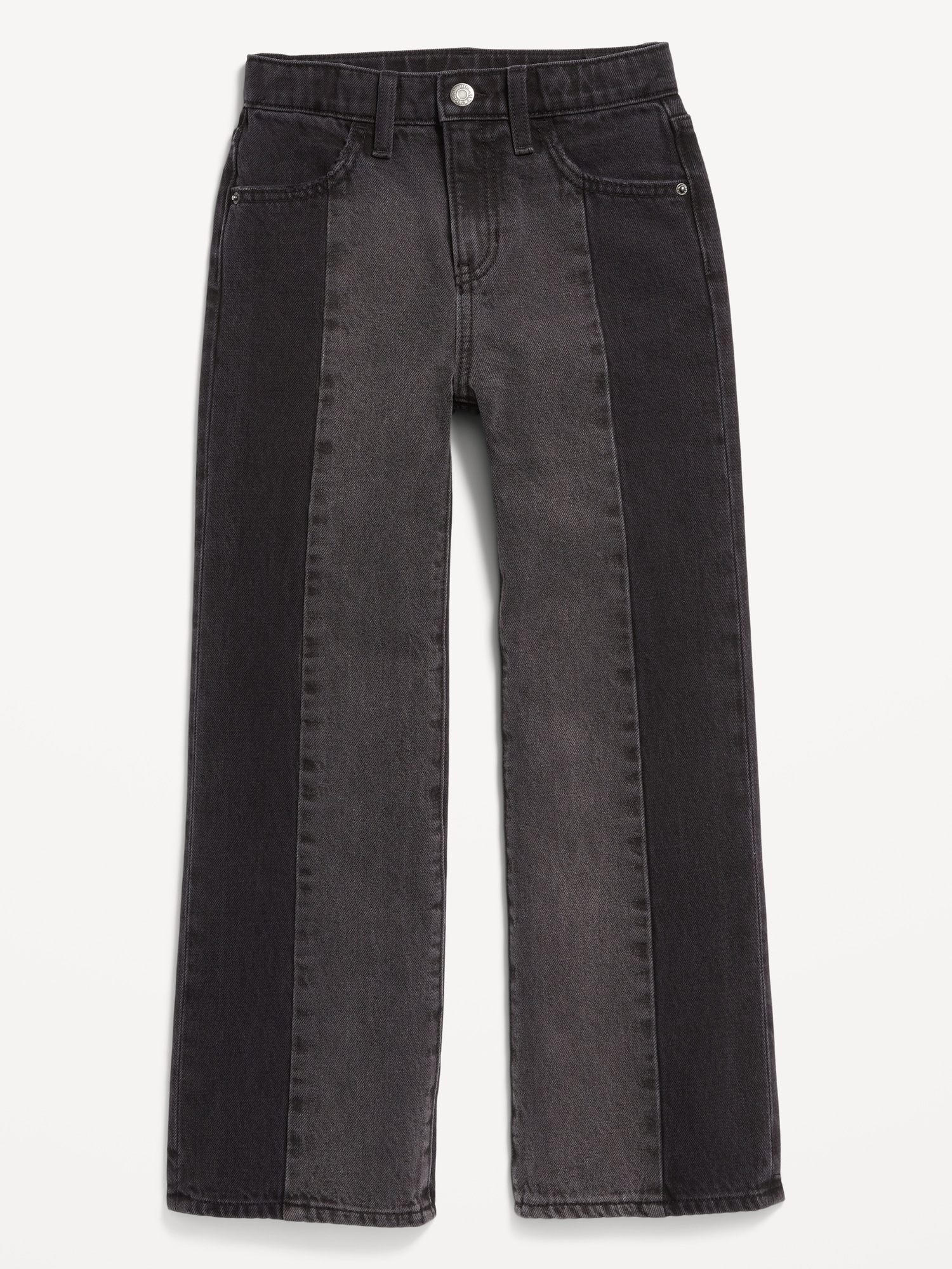 High-Waisted Baggy Wide-Leg Jeans for Girls