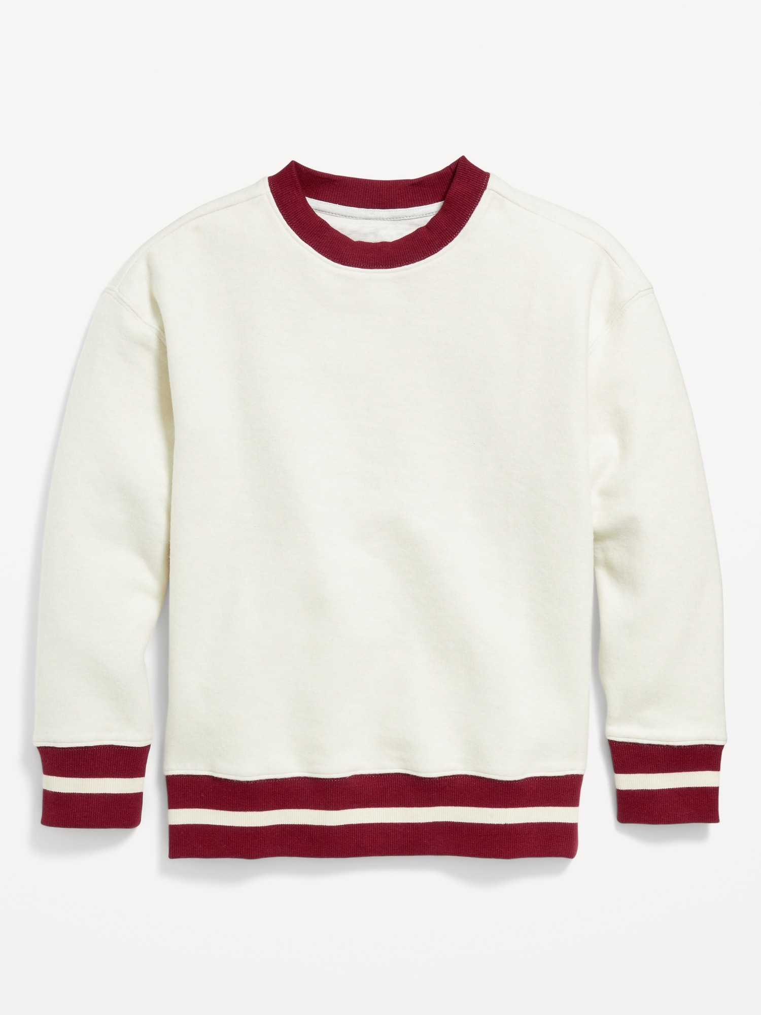 Oversized Crew-Neck Sweatshirt for Boys