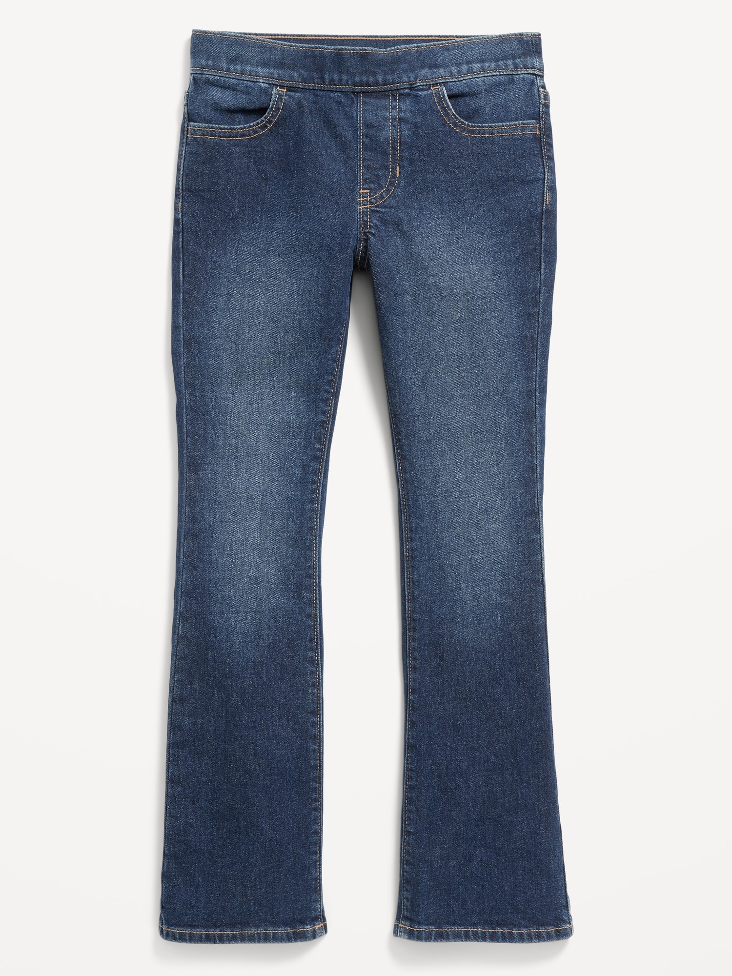 Wow Boot-Cut Pull-On Jeans for