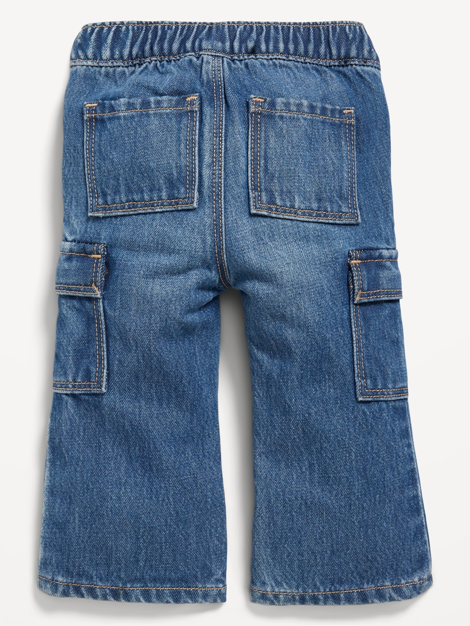 Wide-Leg Cargo Jeans for Baby