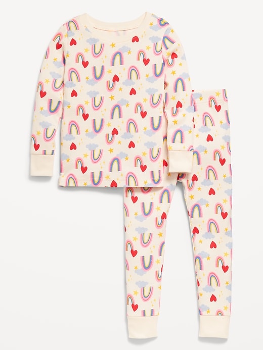 Voir une image plus grande du produit 1 de 3. Pyjama à motif à coupe moulante pour tout-petit et bébé