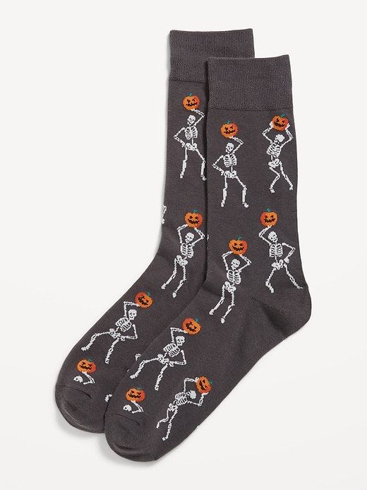 Image number 1 showing, Printed Novelty Socks