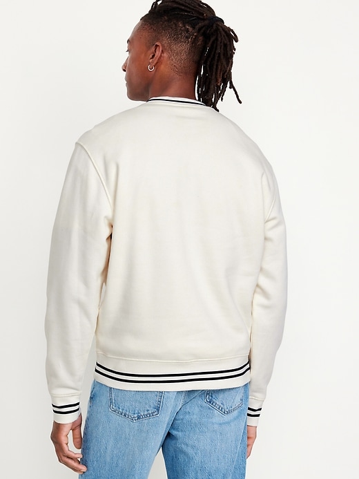 Image number 6 showing, Oversized Crew-Neck Sweatshirt