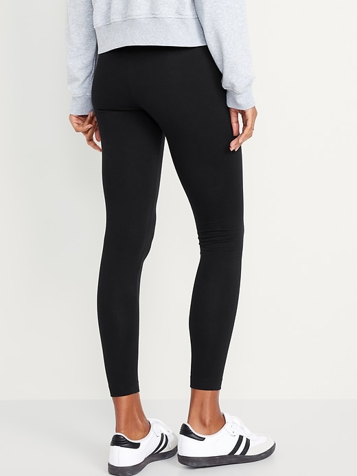 Image number 2 showing, Mid-Rise Jersey Crop Legging