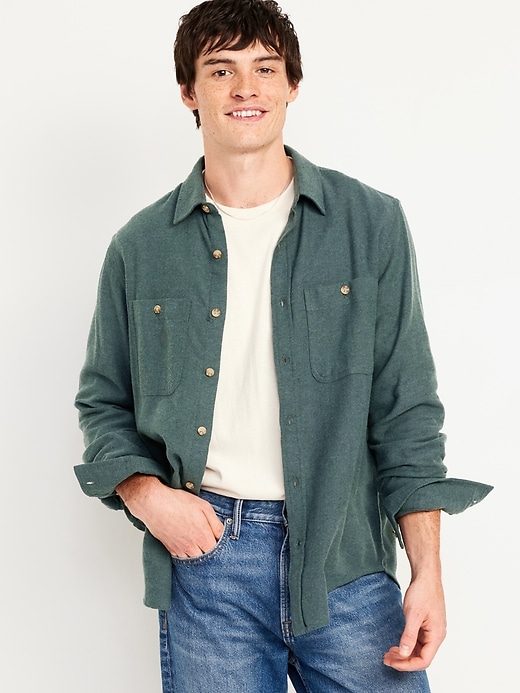 Image number 1 showing, Flannel Pocket Shirt