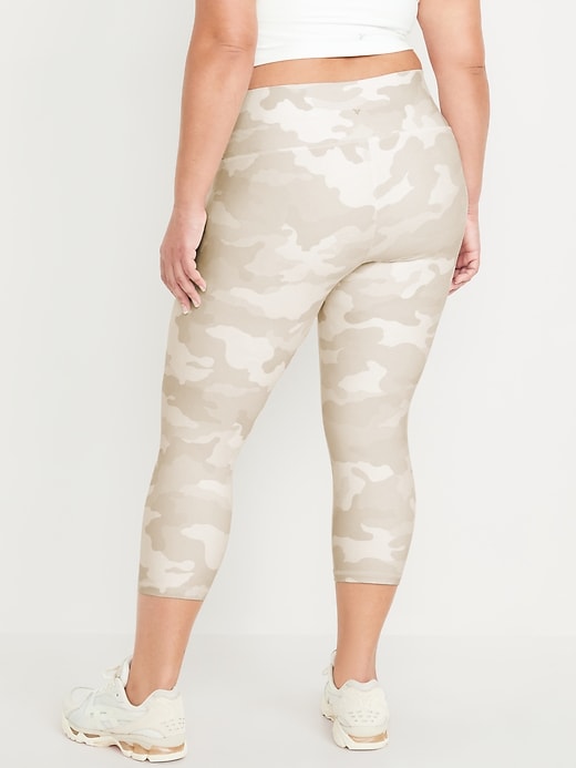 Image number 7 showing, High-Waisted PowerSoft Crop Leggings