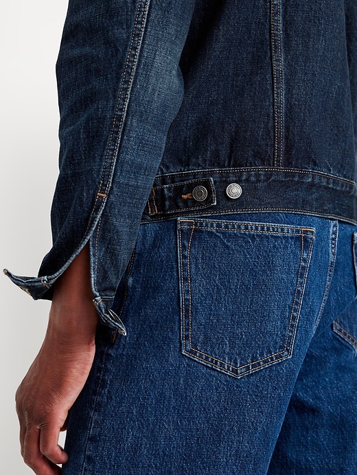 Image number 5 showing, Jean Trucker Jacket