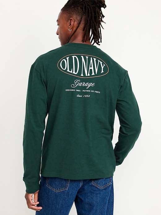 Image number 5 showing, Long-Sleeve Heavyweight Logo T-Shirt